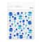 Blue Mixed Gem Bling Sticker Sheet By Recollections&#x2122;